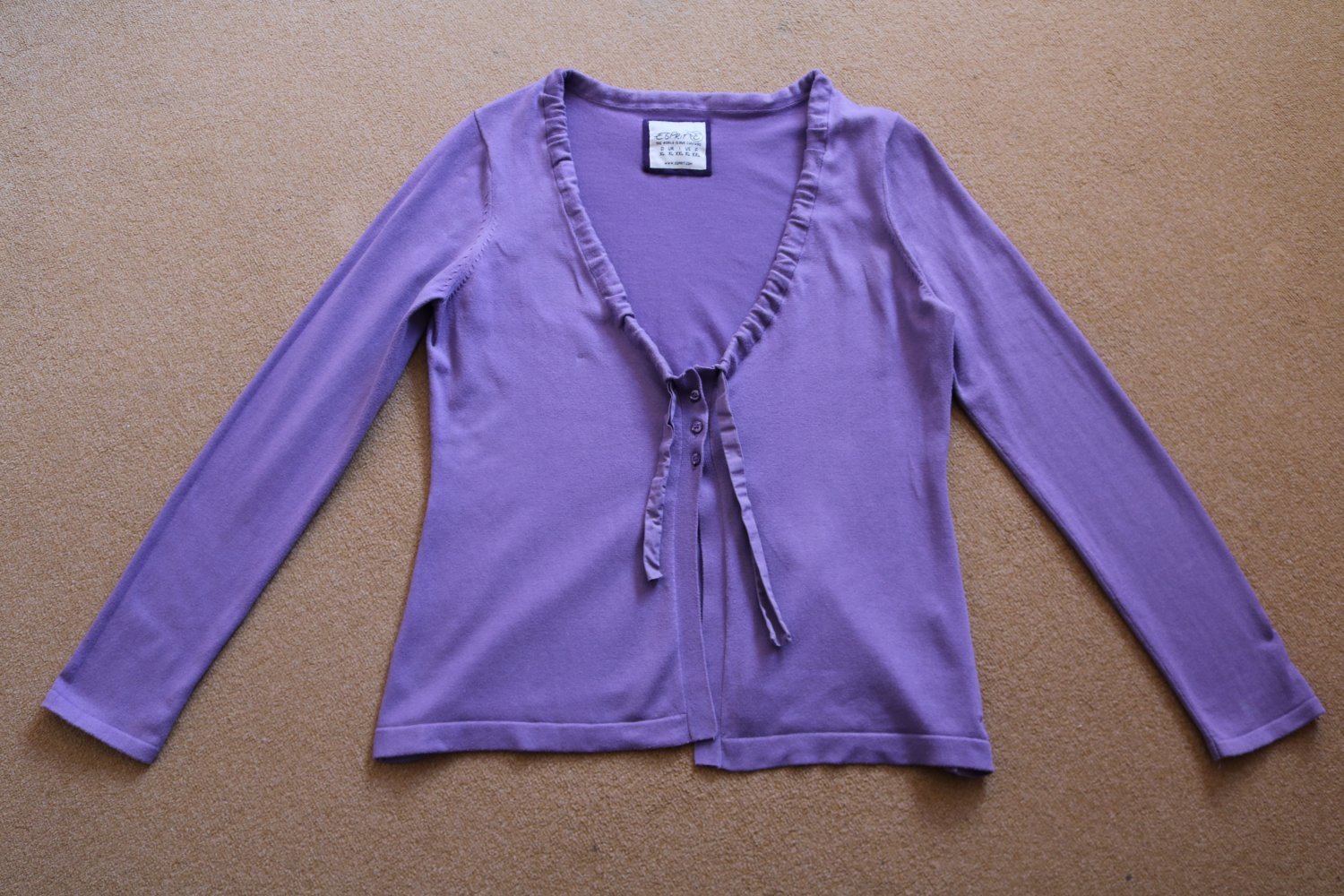 Esprit Bolero / Strickjacke lila Gr. XL - super schön -