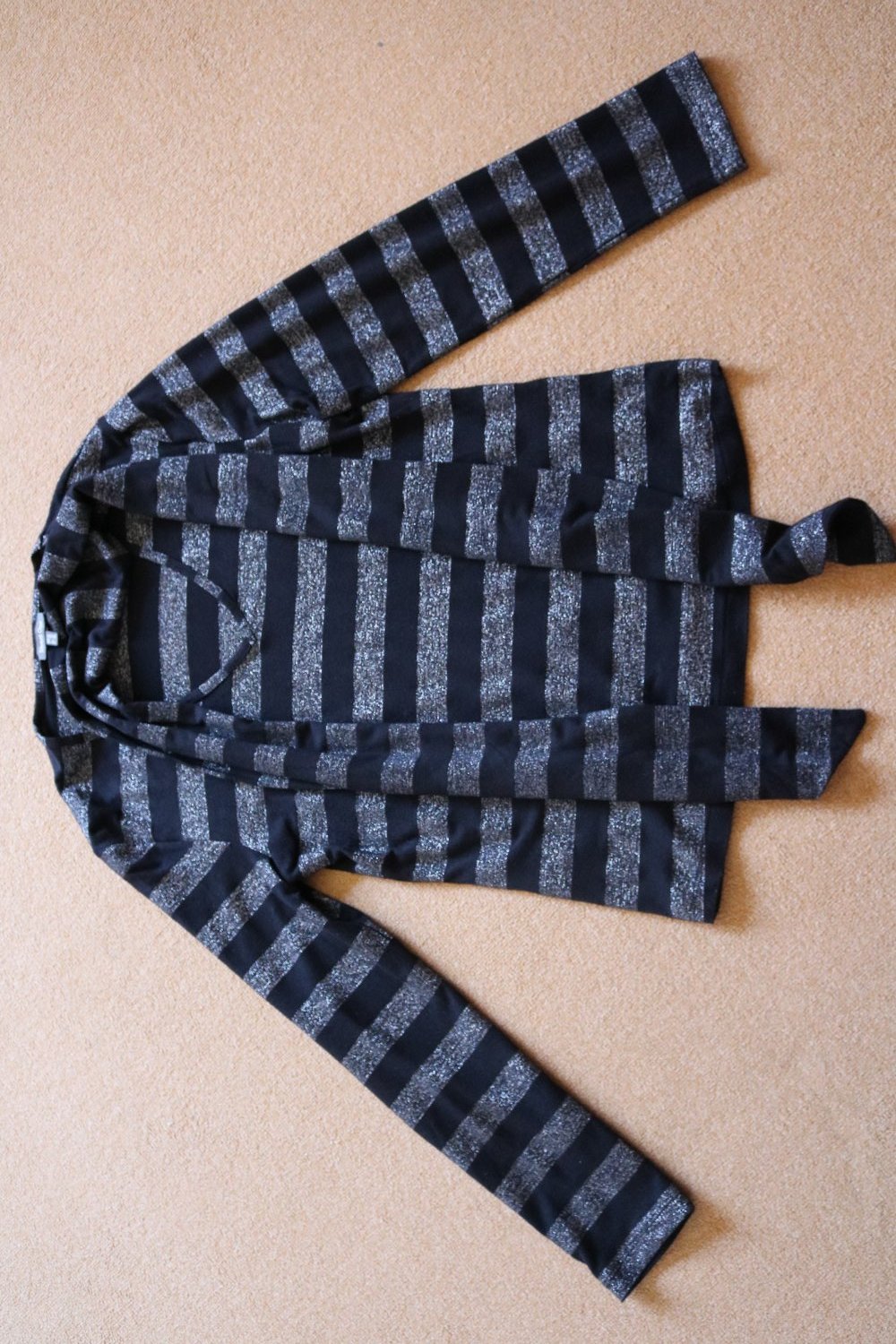 Street One Langarmshirt  schwarz/silber - edel - wie neu 