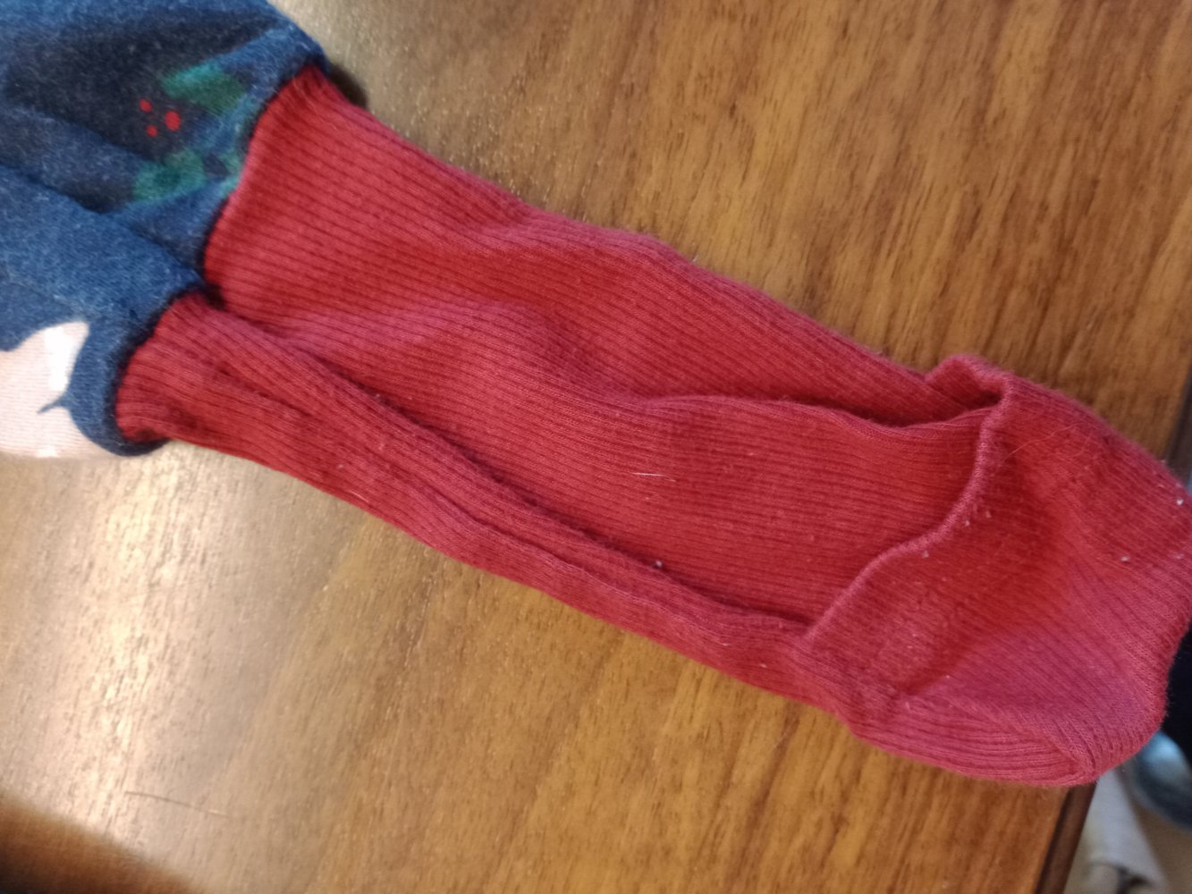 blaues Pijama Gingerbred-Man