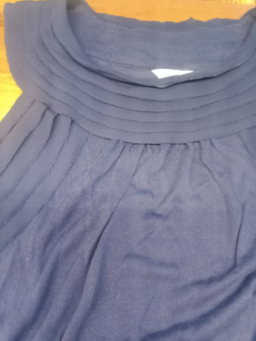 blaue Bluse