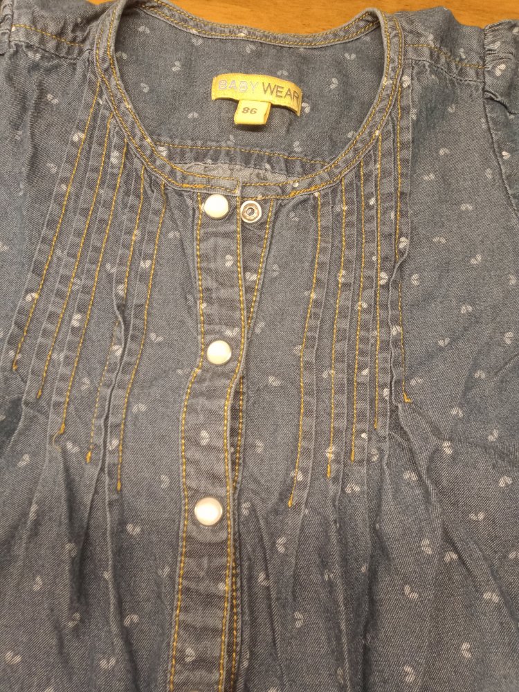 Jeans-Bluse