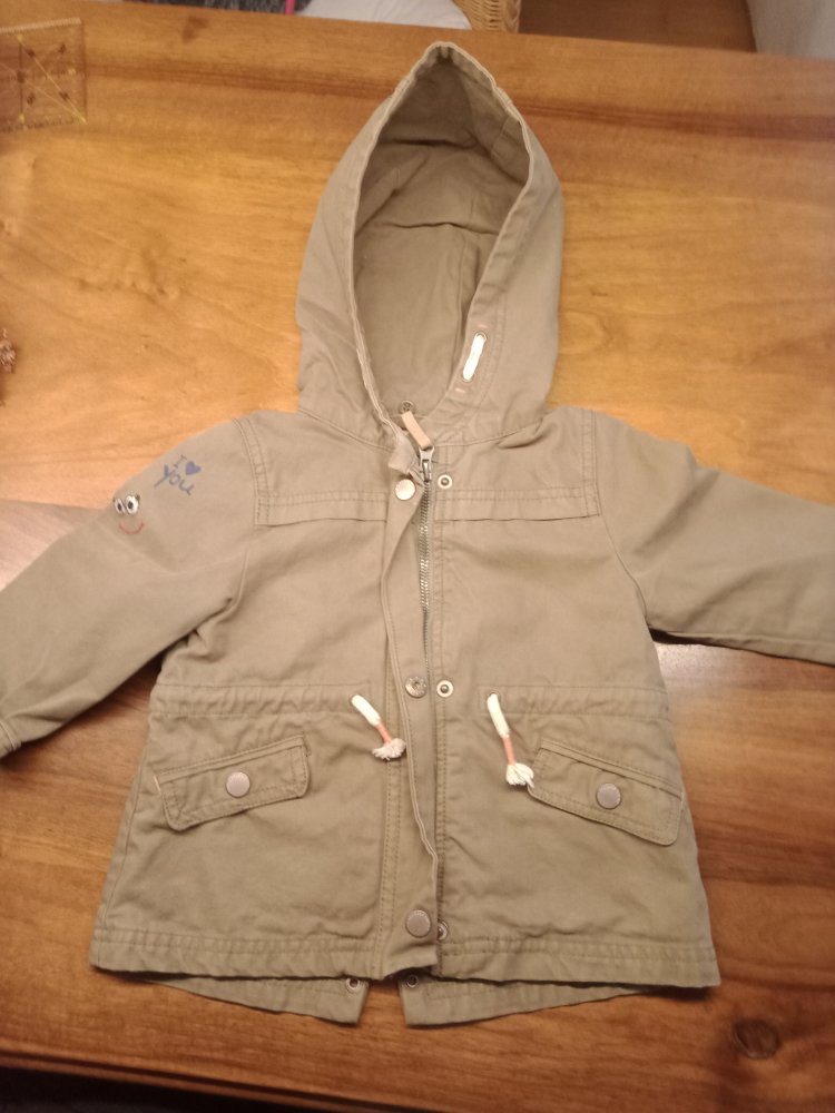 braune Uebergangsjacke