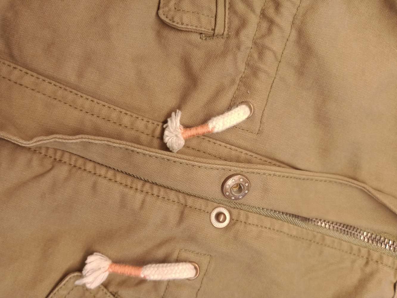 braune Uebergangsjacke