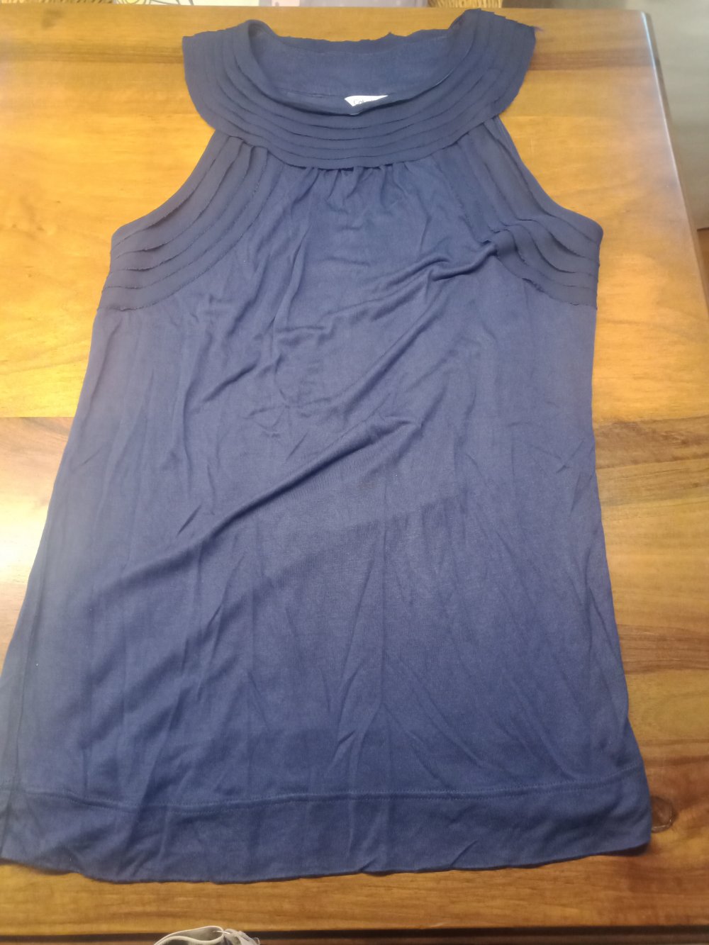 blaue Bluse