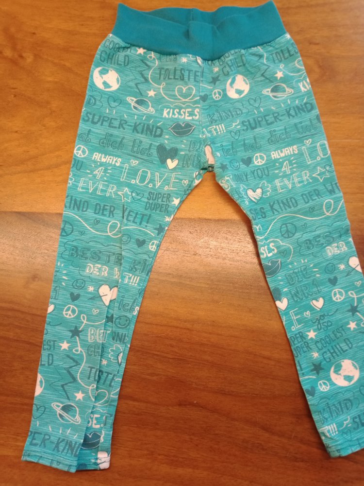 türkis Leggins 