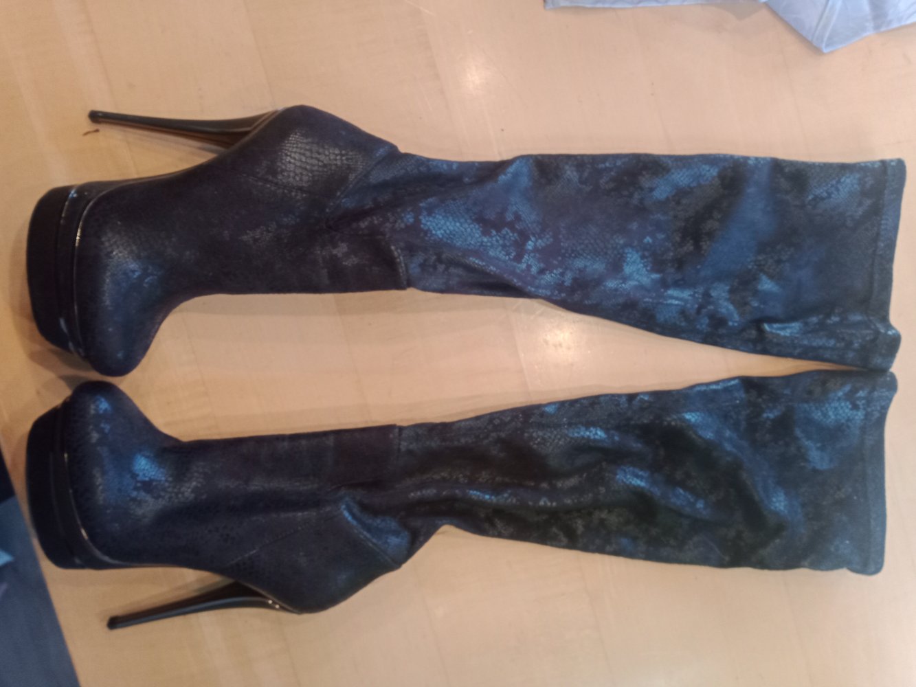 Buffalo Stiefel High Heels Plateau Gr. 36