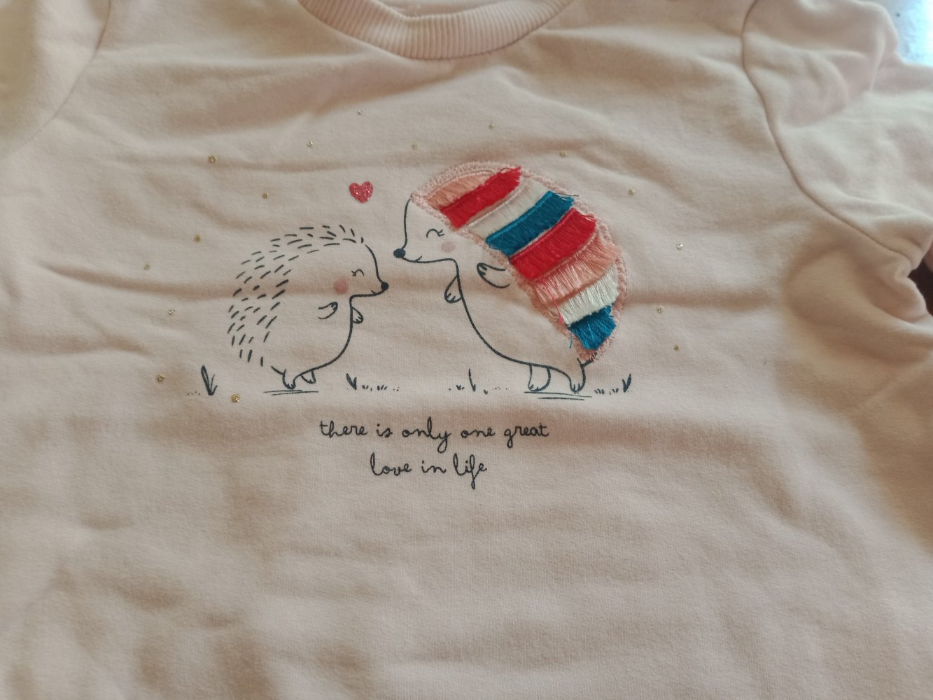 rosa Pulli Igel