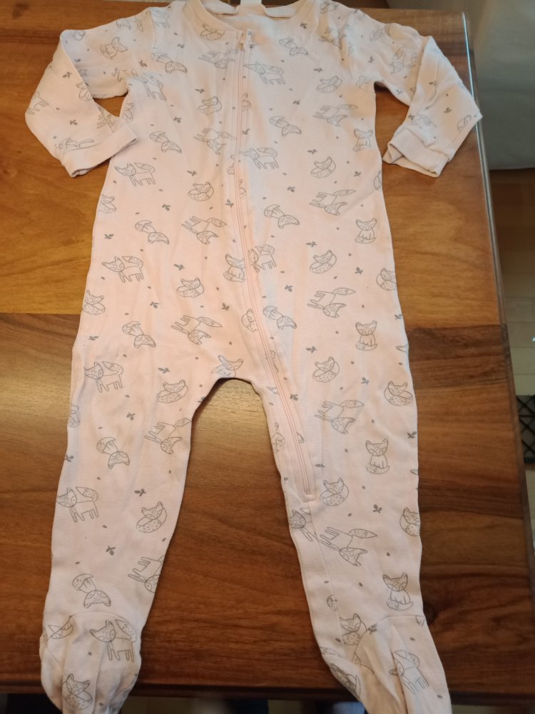 Pijama rosa mit Kätzchen