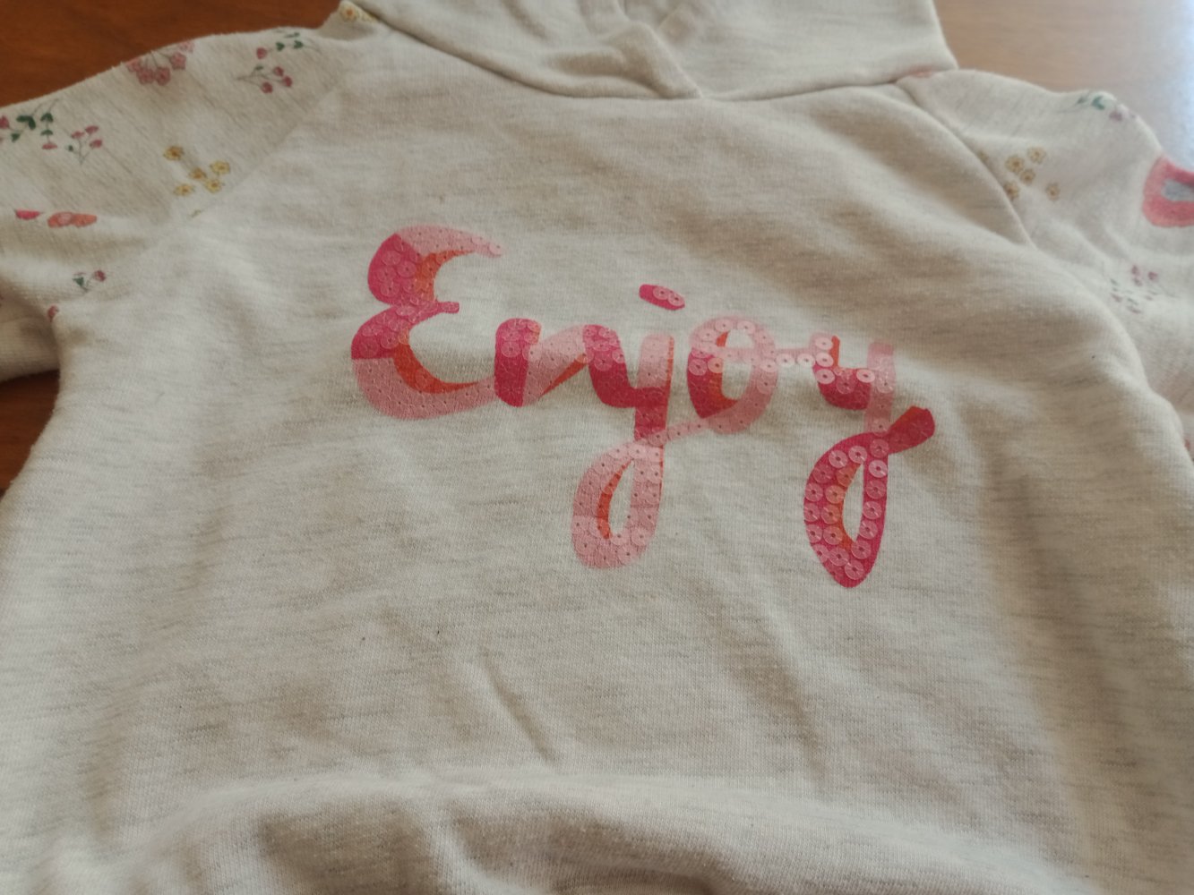 Hoody grau Enjoy