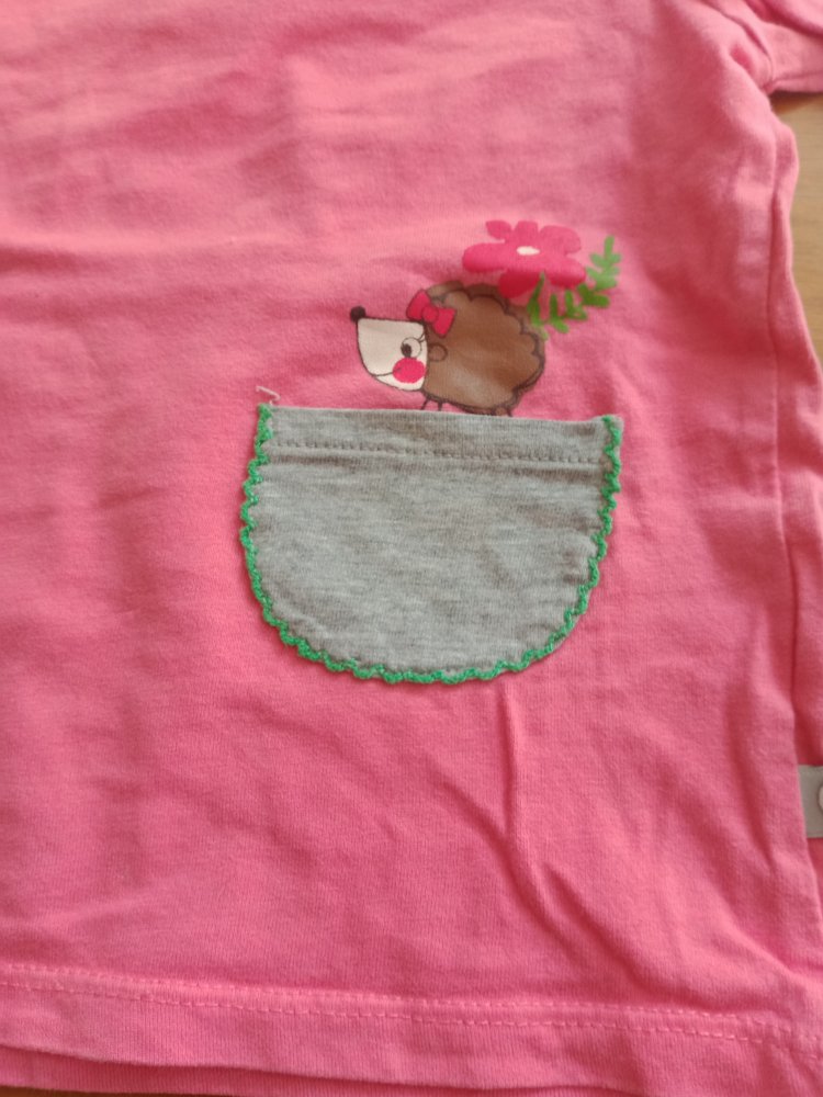 rosa Sweatshirt Igel