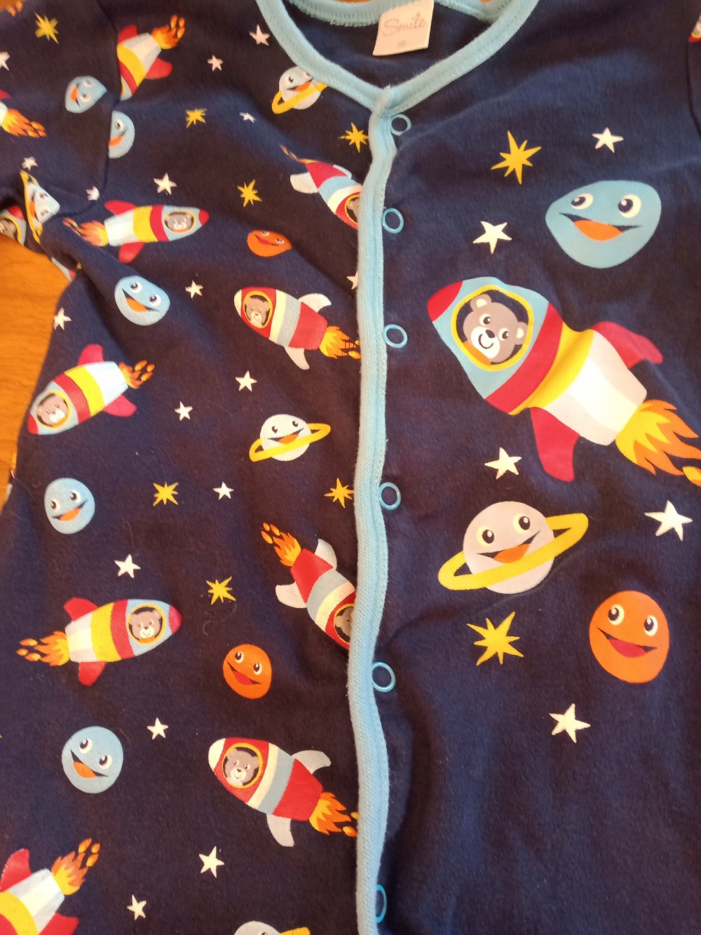 Pijama blau Rakete