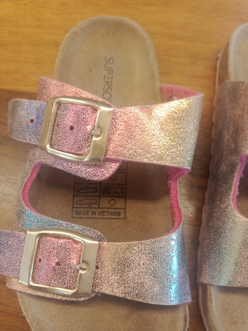 Sandalen Glitzer