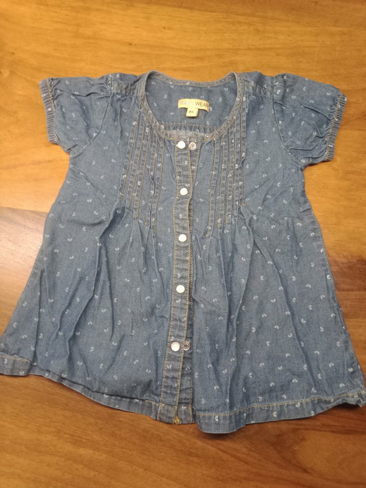 Jeans-Bluse