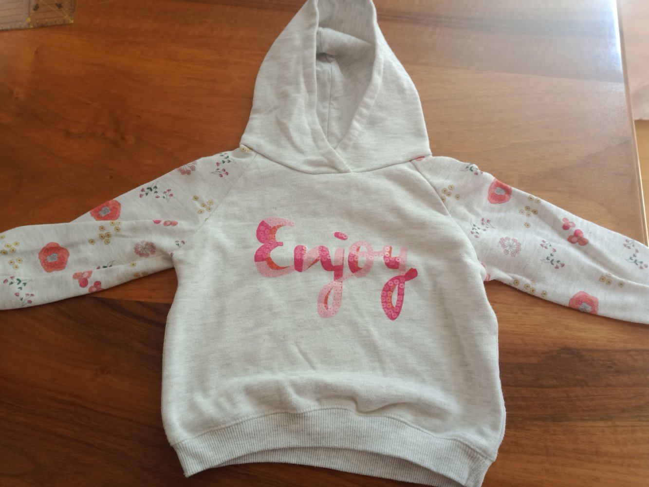 Hoody grau Enjoy