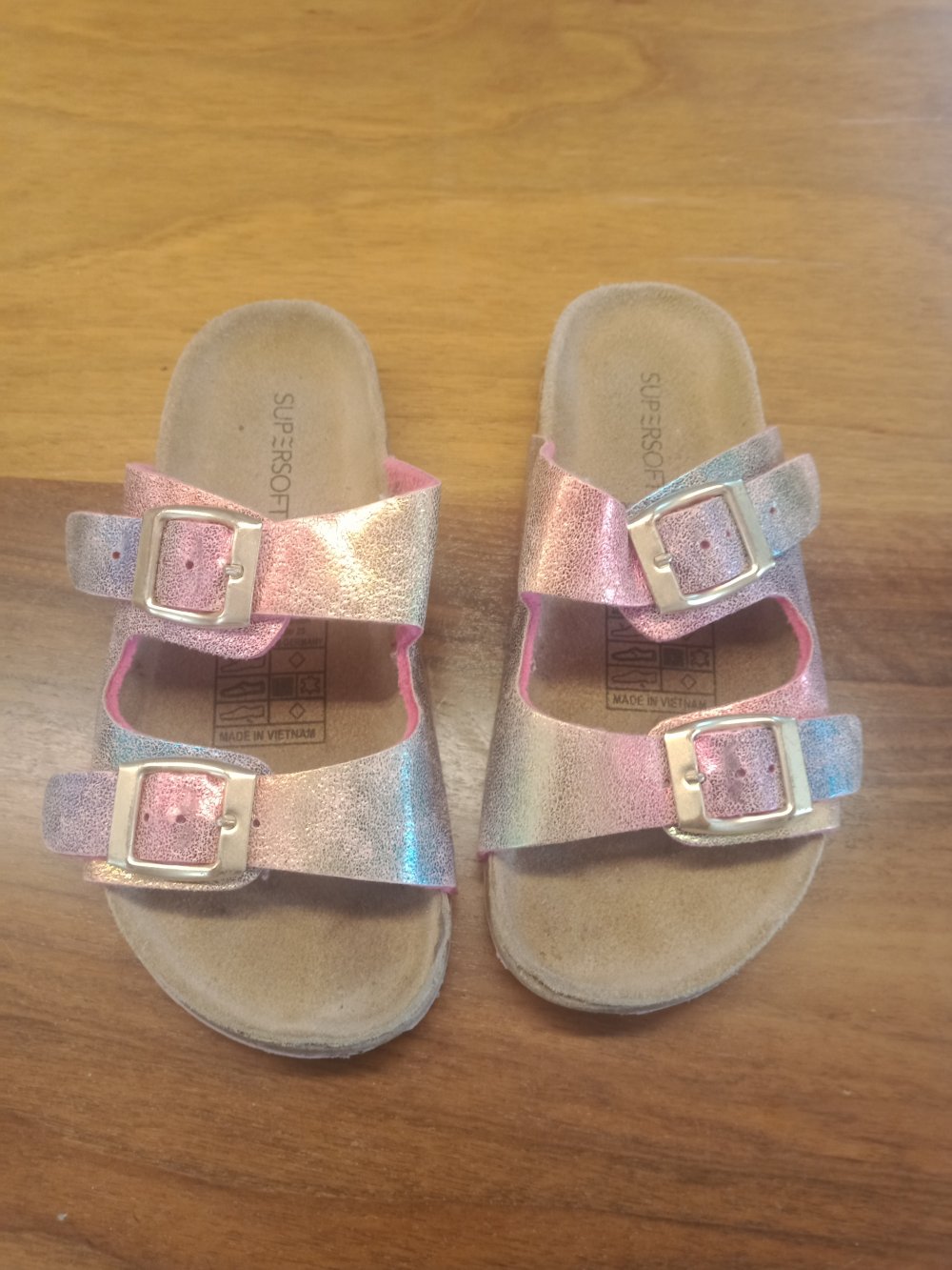 Sandalen Glitzer