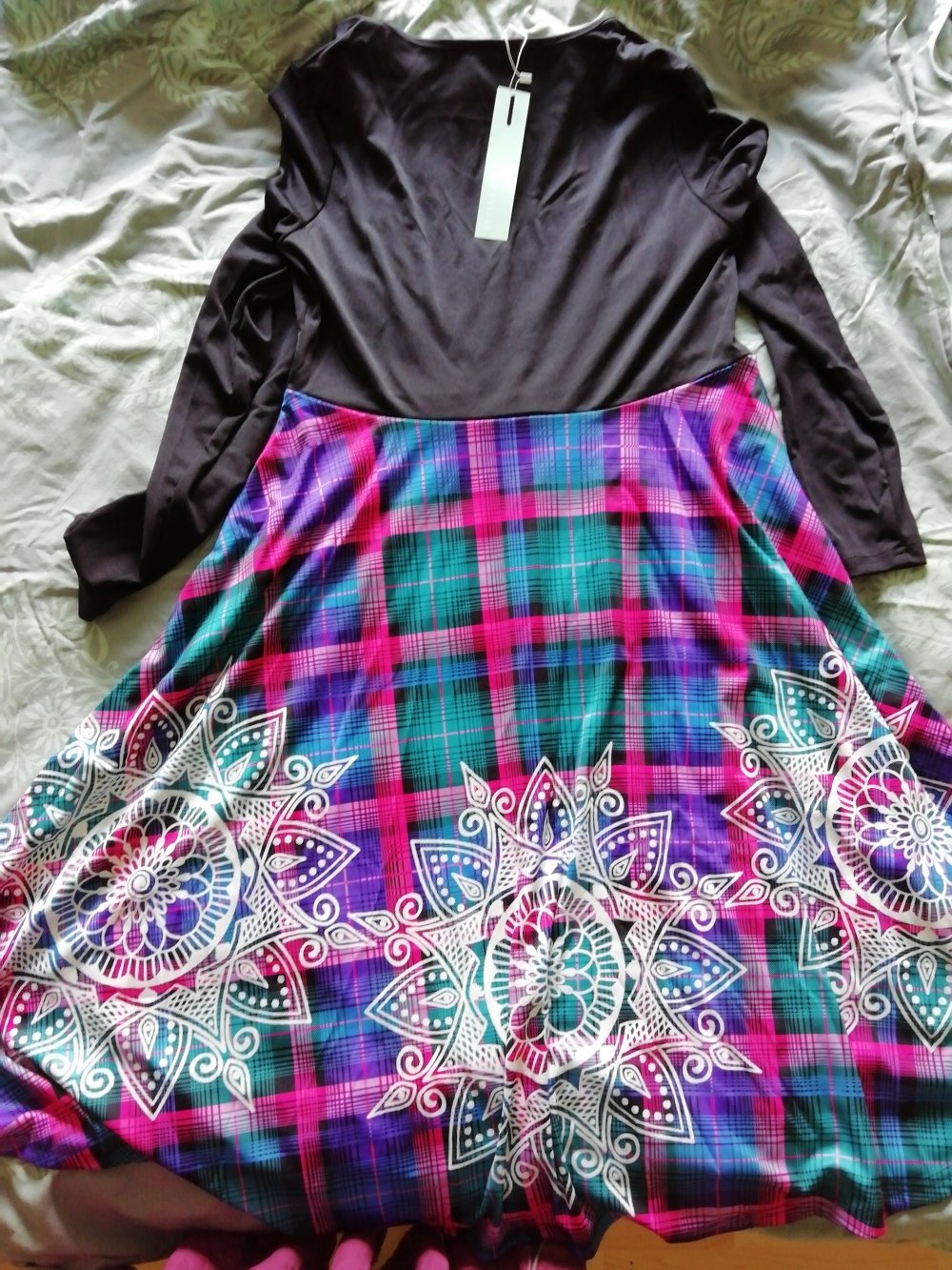 Petticoatkleid Rockabilly bund