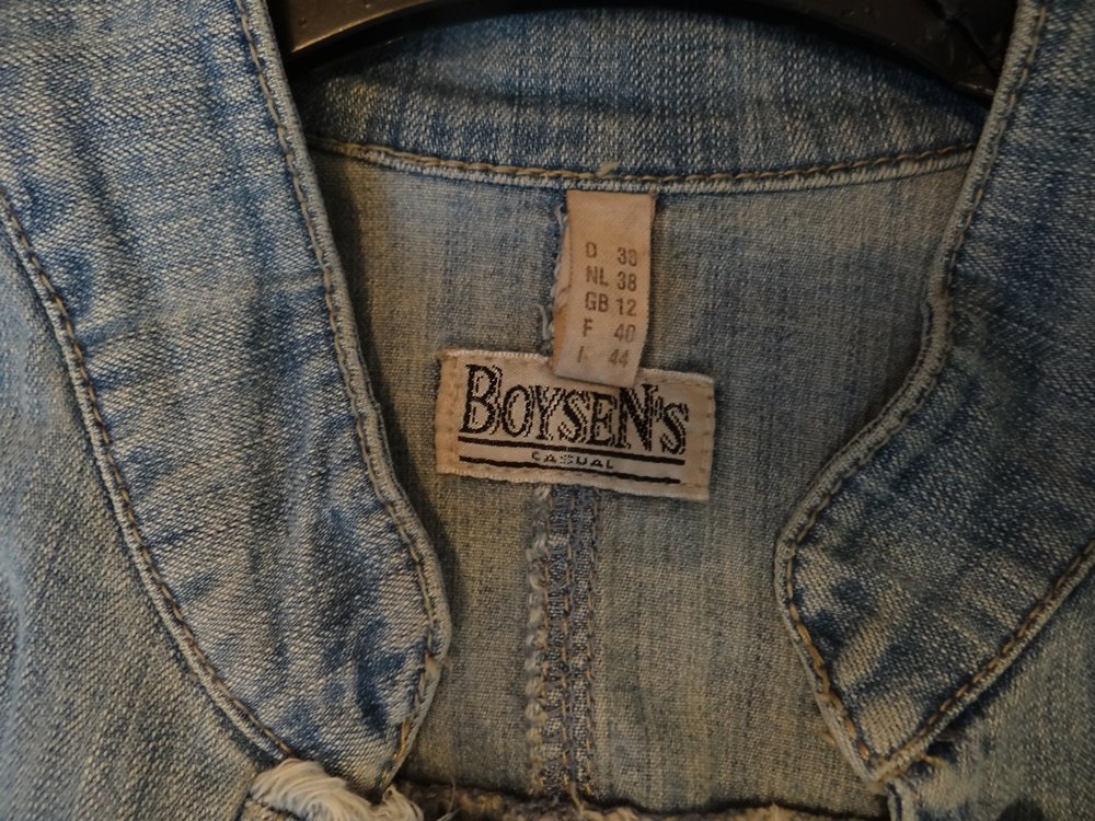 Boysens Jeansjacke Jacke für Damen Gr. 38 Blazer blau