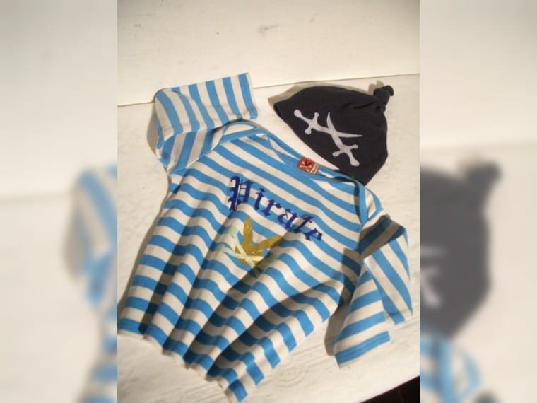 18 -24months Kids Pirat Pullover mit Mütze