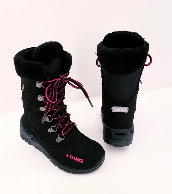 Winterstiefel schwarz Lowa GTX Gr. 27 mit Gore-Tex TOP