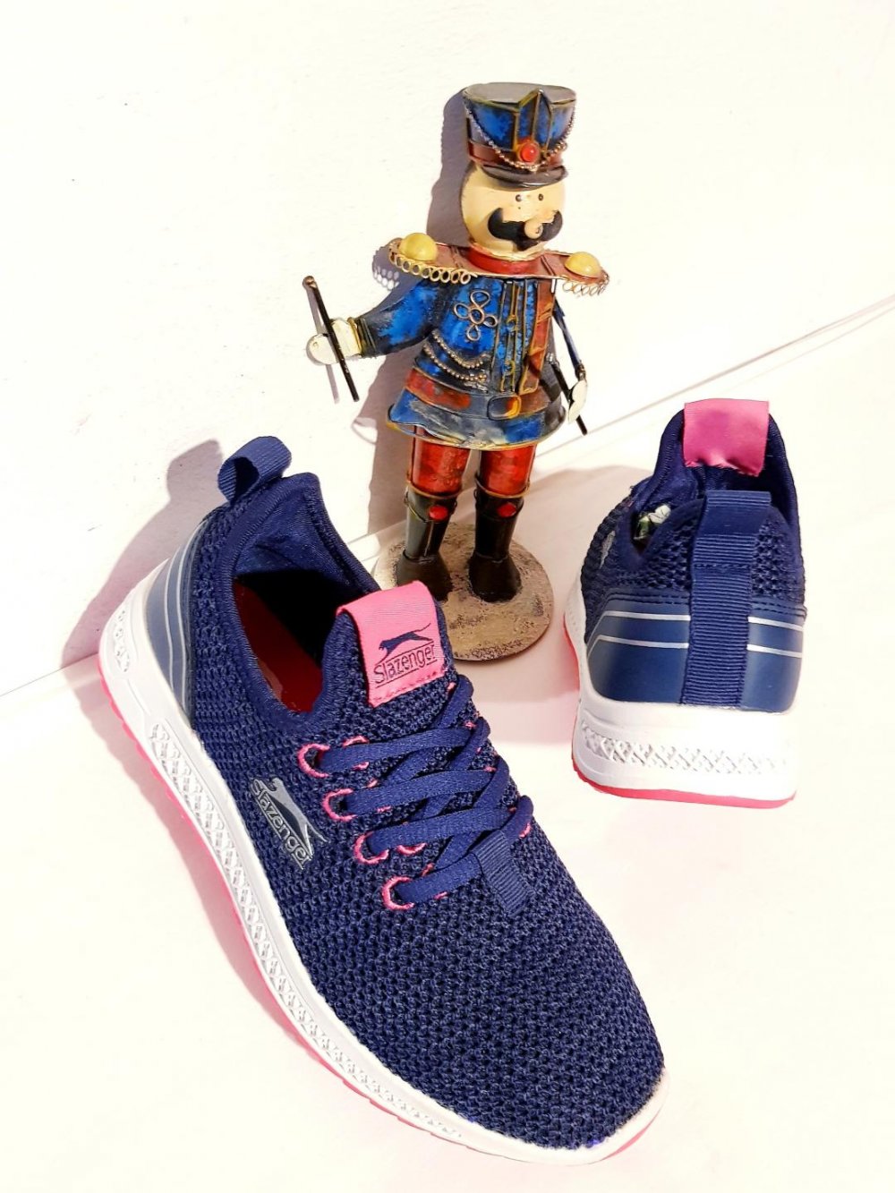 Damenschuhe Sneaker blau+rosa Gr.37 w. Neu TOP