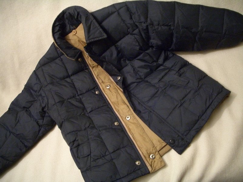 Steppjacke blau Gr. 140 Top- Zustand