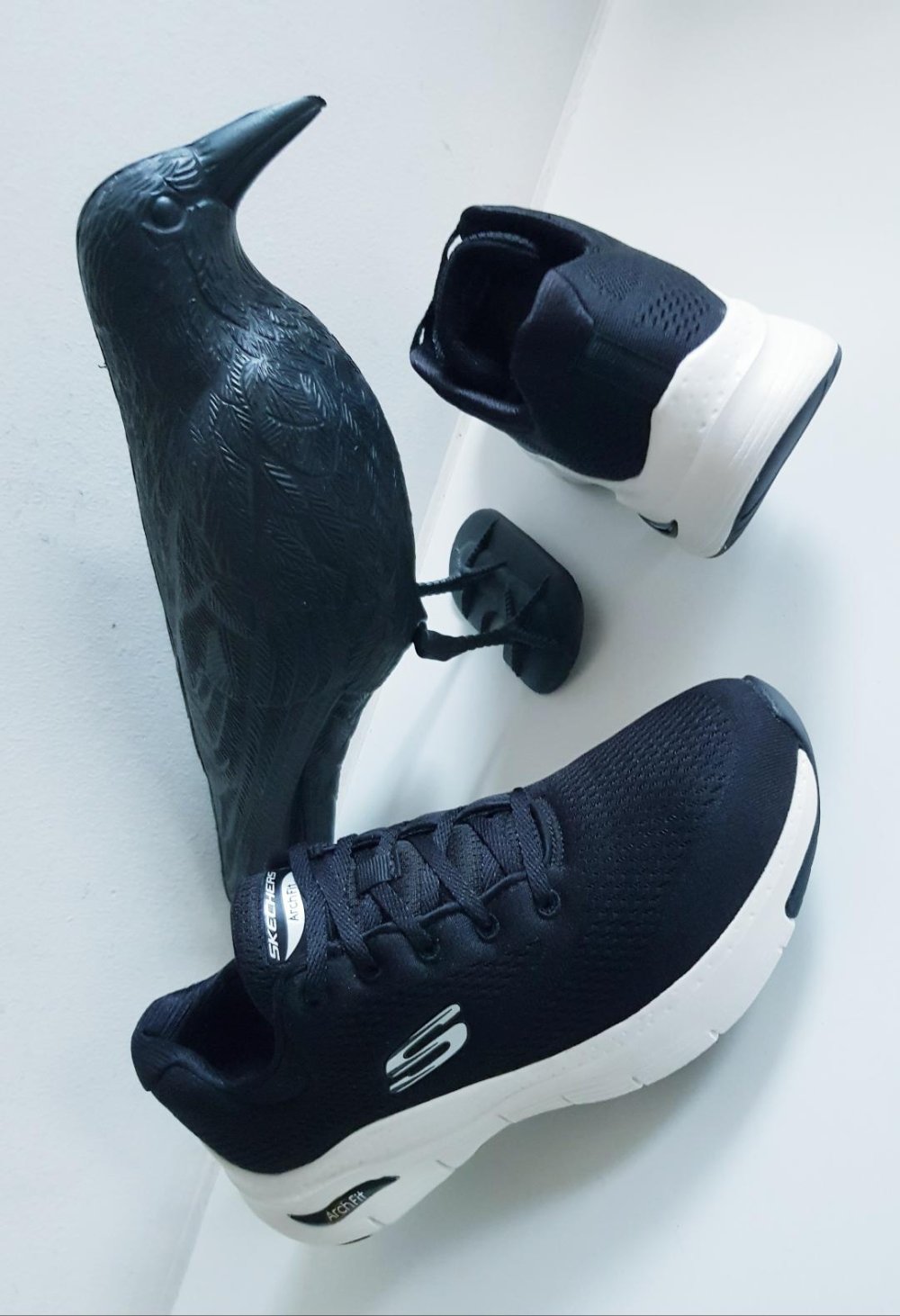 Schuhe Skechers Sneaker Arch Fit , schwarz Gr.39