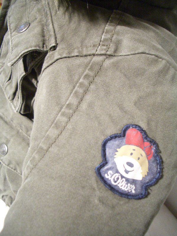 Winterjacke mit Fell v. S.Oliver Gr. 74 -=TOP=-