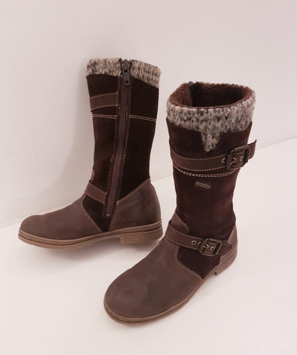 Mädchen Winterstiefel Fa,. Däumling braun Gr. 37/38
