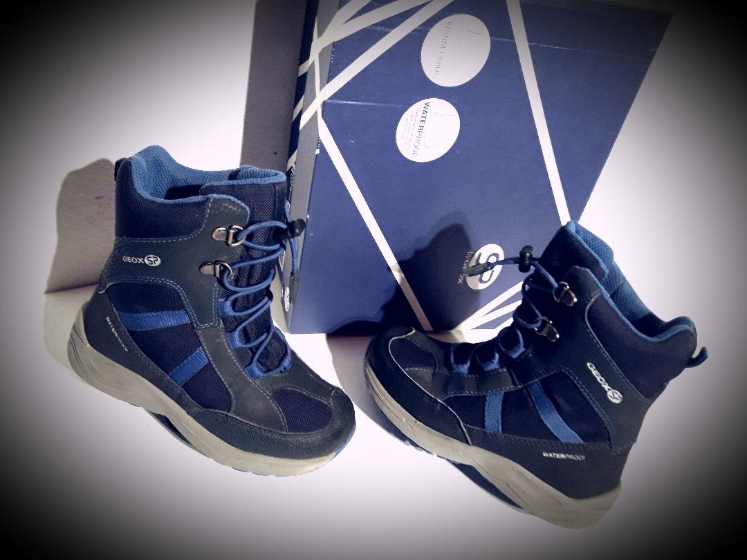 Geox-SP Winterstiefel Gr.27 in blau Top- Zustand
