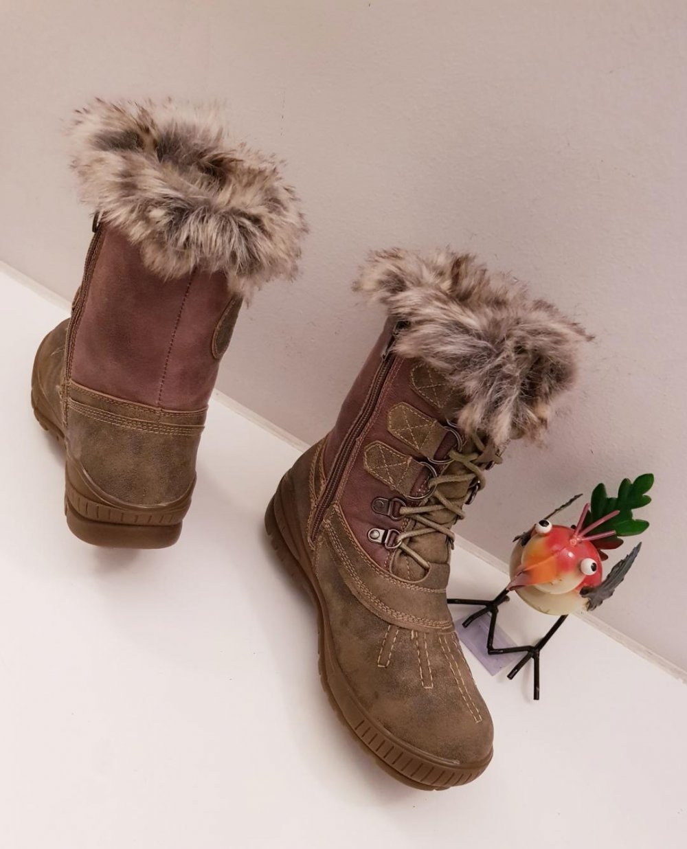 Winterstiefel Mädchen Tini Teddy gefüttert Gr. 37