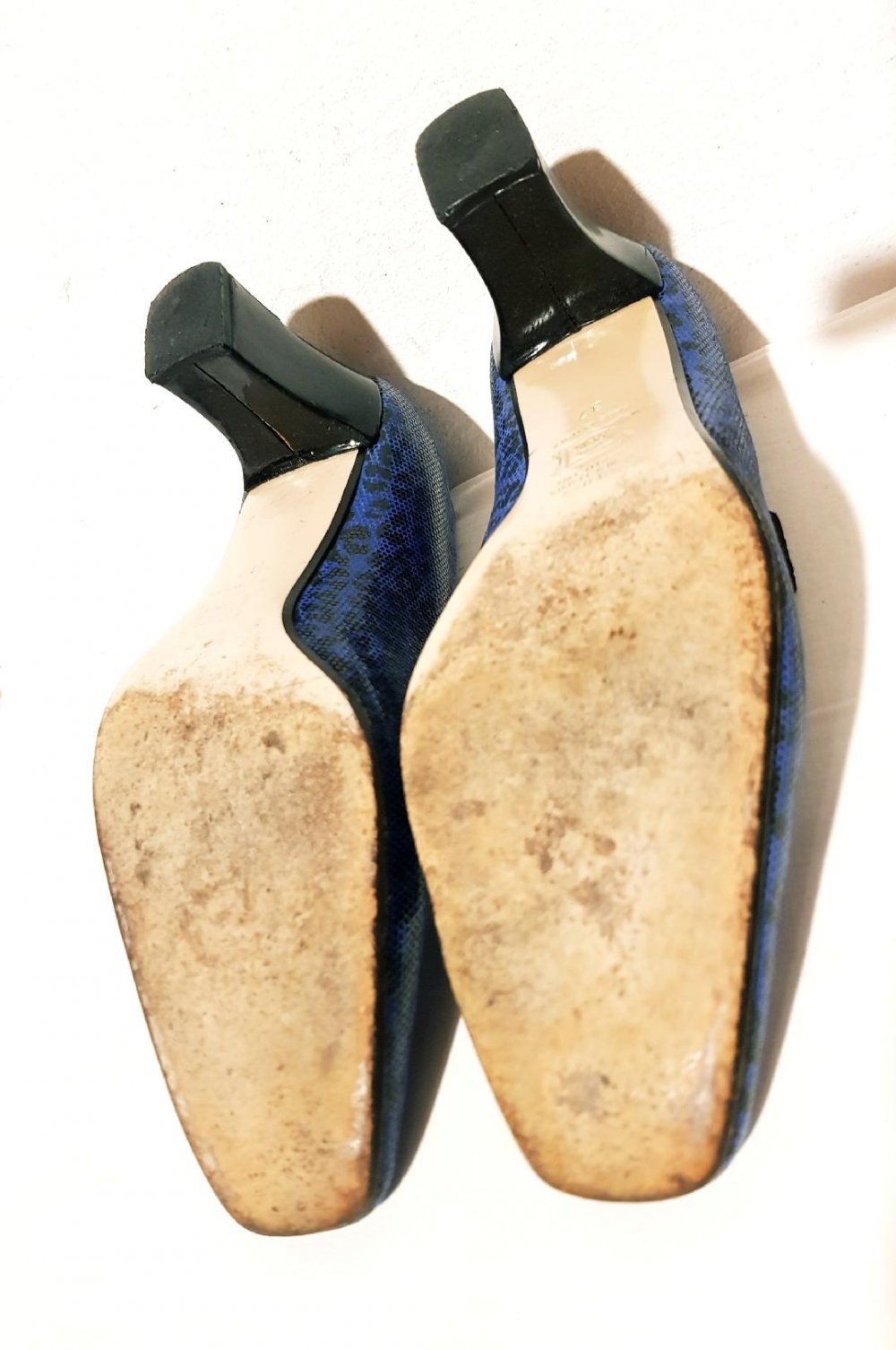 Damenschuhe blau Gr.37, Fa. SAURO / ital. / Pumps guter Zustand