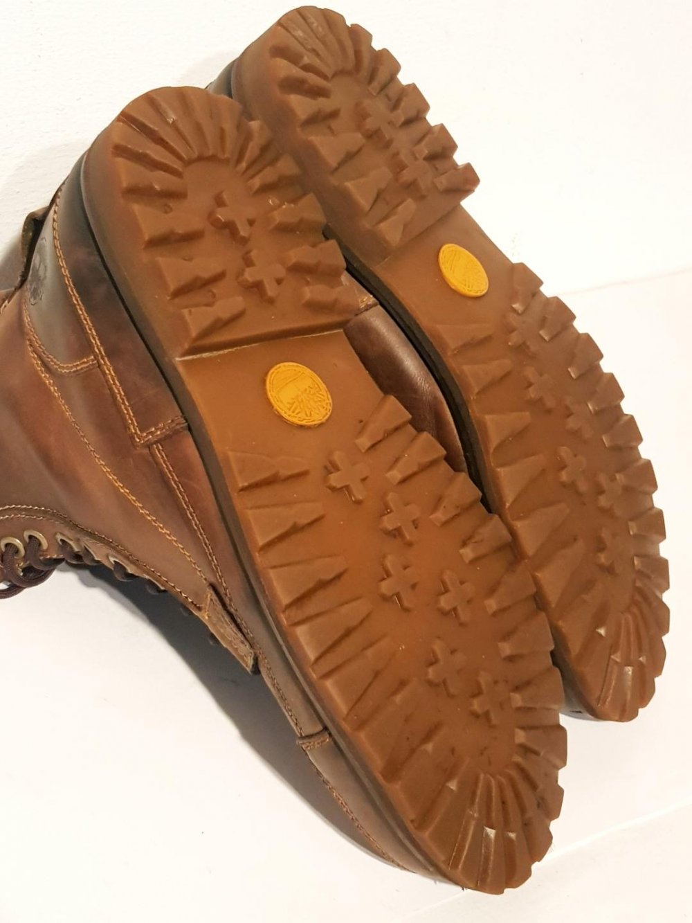 Timberland - Schnürstiefelette braun echt Leder Gr. 44,5 Top 