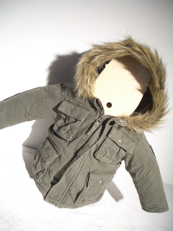 Winterjacke mit Fell v. S.Oliver Gr. 74 -=TOP=-
