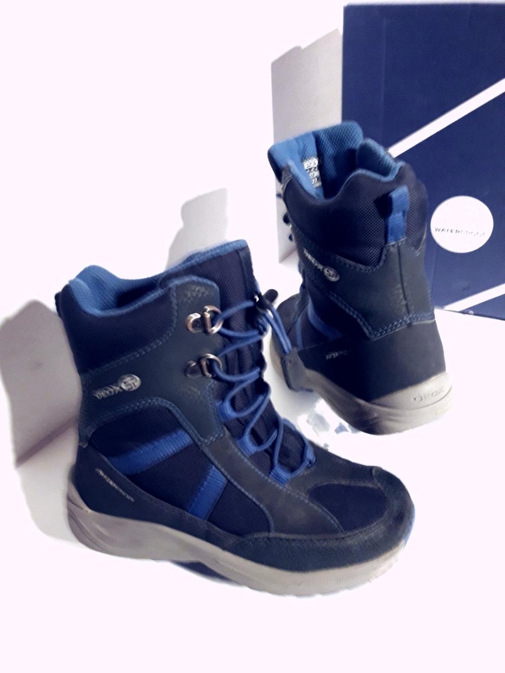 Geox-SP Winterstiefel Gr.27 in blau Top- Zustand