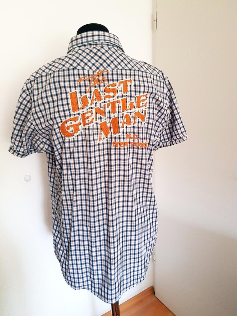 SCOTCH ausgefallenes modernes Herren Hemd Mens Shirt Fashion Gr. L