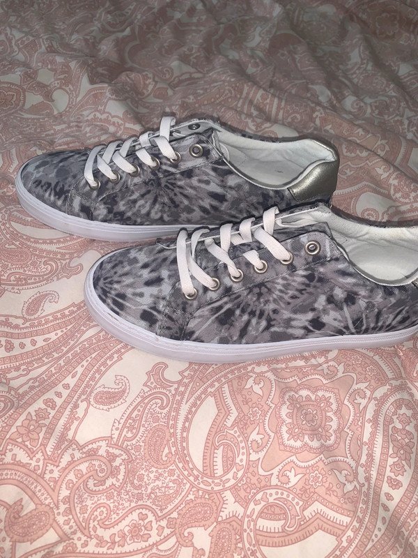 Schuhe Sneaker Damen schönes Batik Muster Gr. 37 TOP