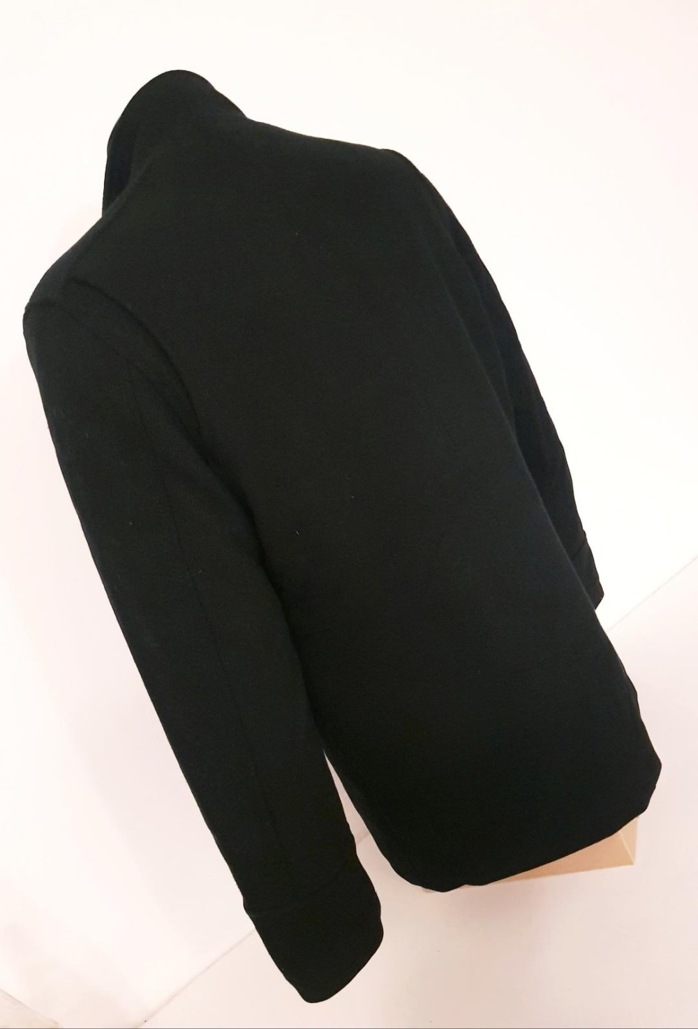 Mantel Herrenjacke Fa. ZARA Man in schwarz Gr.42 XL Top-Zustand