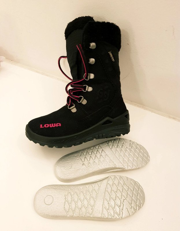 Winterstiefel schwarz Lowa GTX Gr. 27 mit Gore-Tex TOP