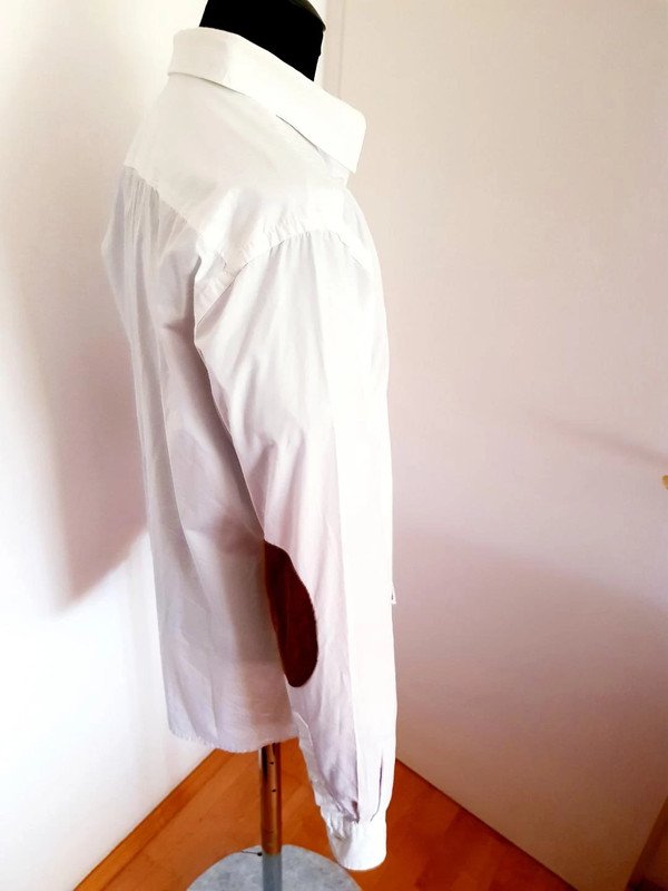 Hemd weiß fa. esprit m. Cord Applikationen TOP