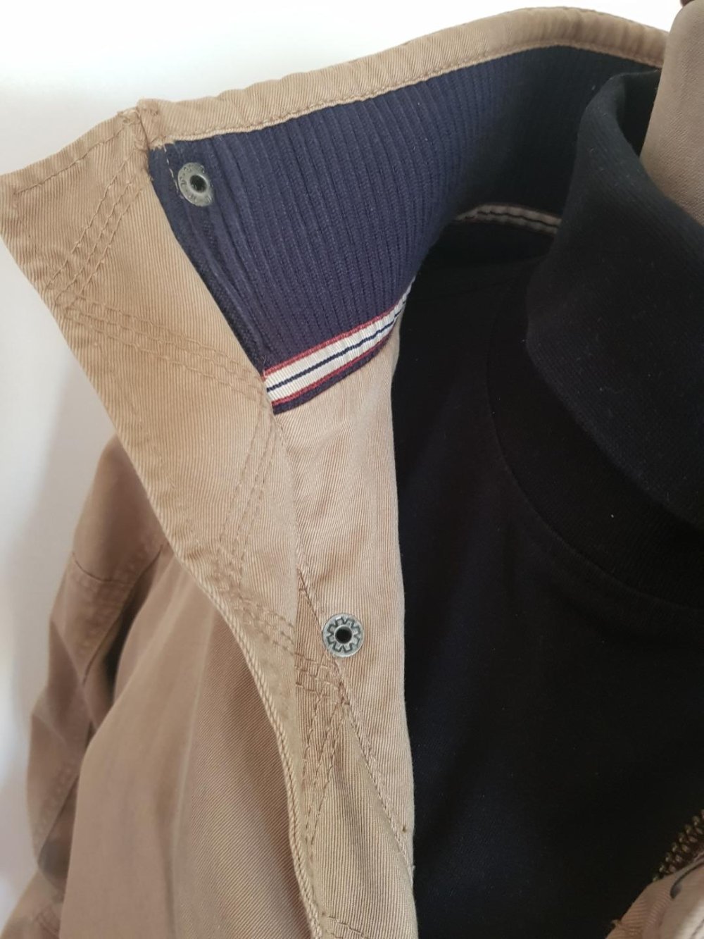 Camp David Jacke Größe: XL mit viel Applikation/en
