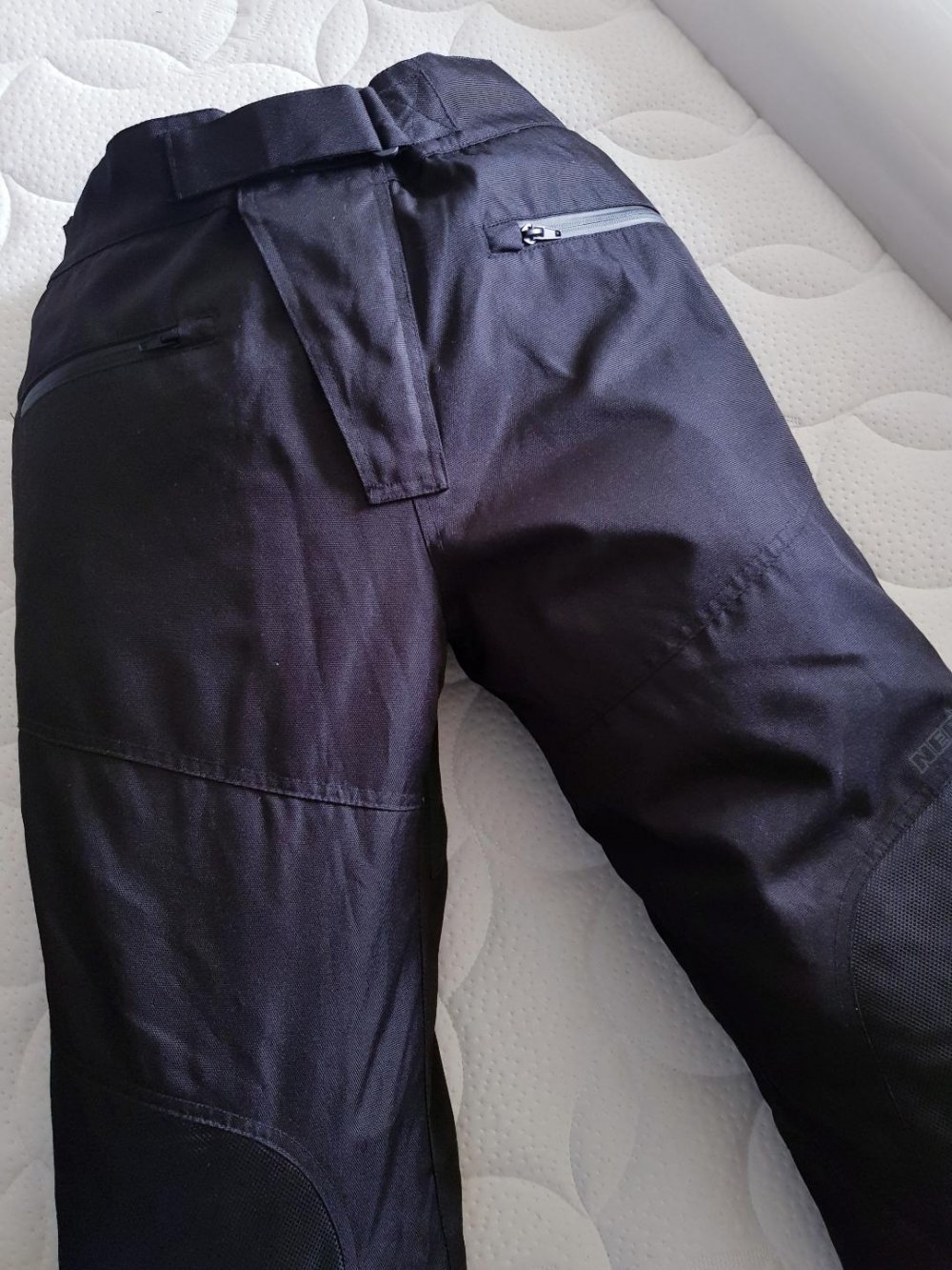Motorrad Lederkombi Jacke & Hose Herren Gr. XL v. »Nerve Spark«