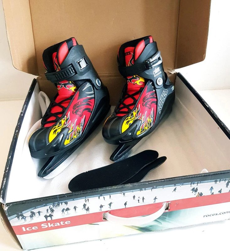 Roces Fuzzy 1.0 Boy Schlittschuh für Kinder Gr. 39 TOP