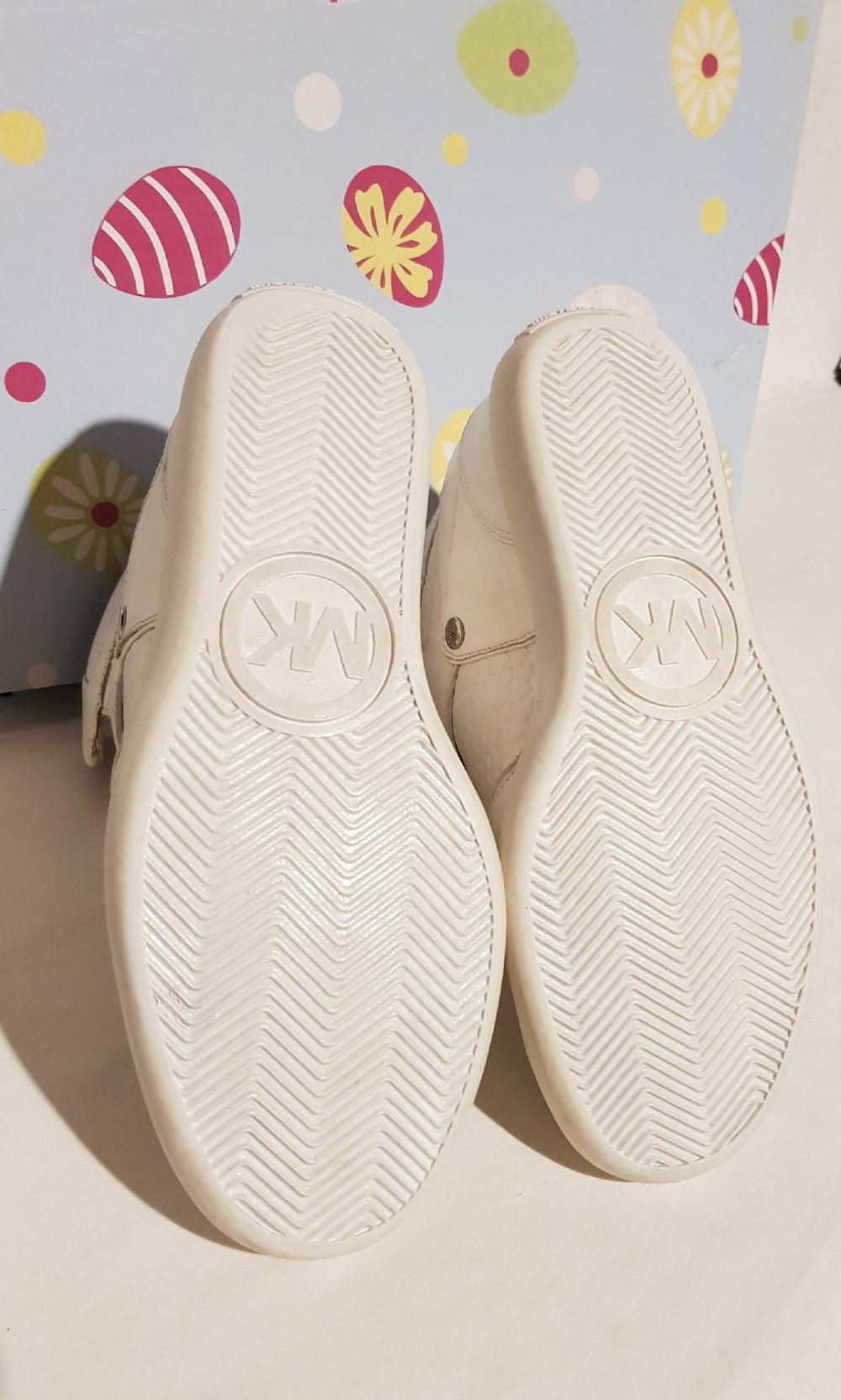 Damenschuhe MK Sneaker Gr. 36-37 weiß TOP