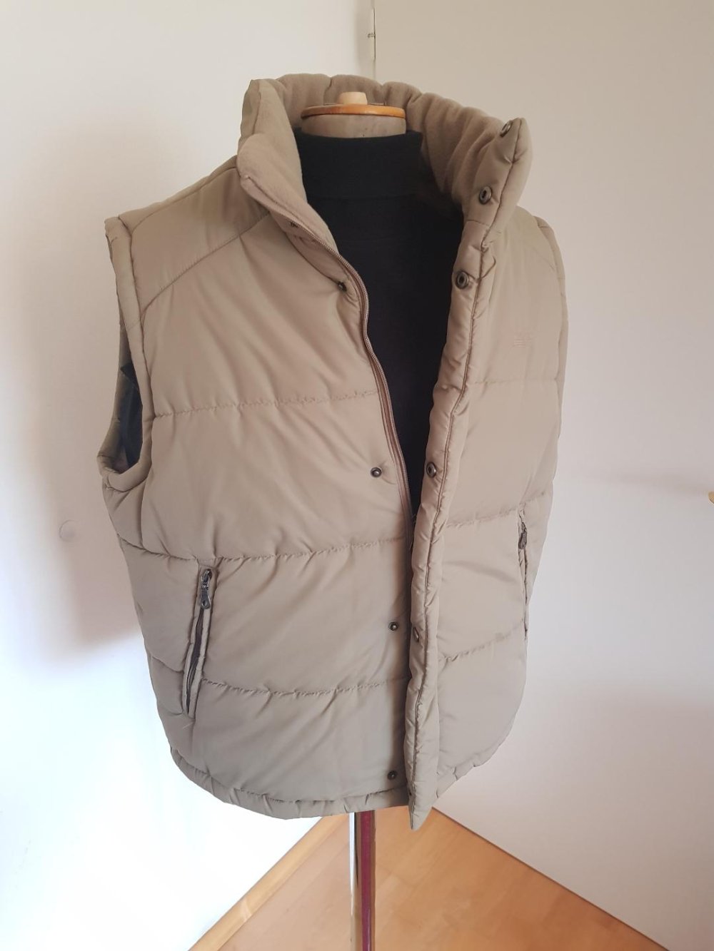 Steppweste beige Fa. Watsons Gr. 56- XL Top-Zustand