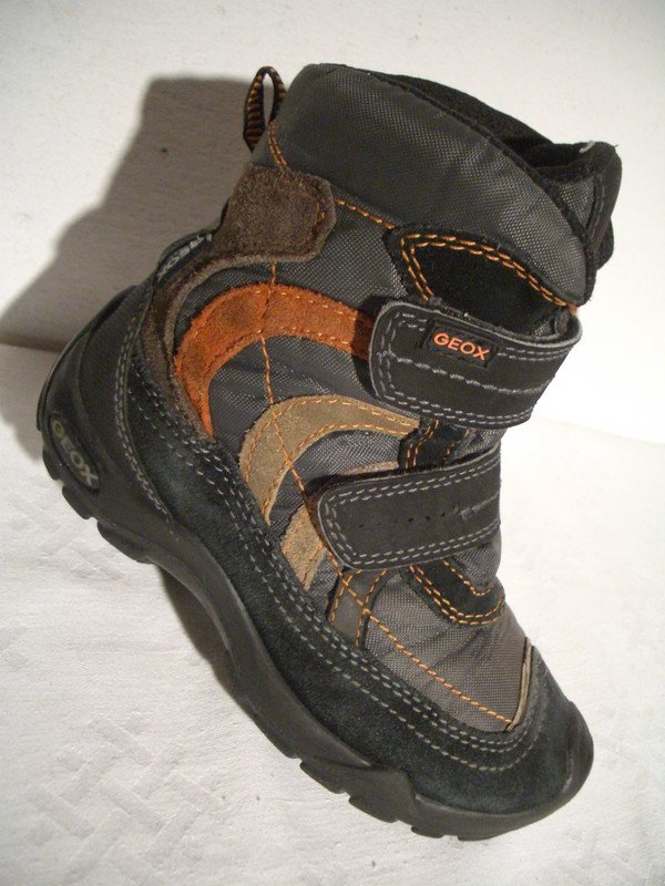 GEOX Winterschuhe Stiefel Wildleder bunt Gr 33
