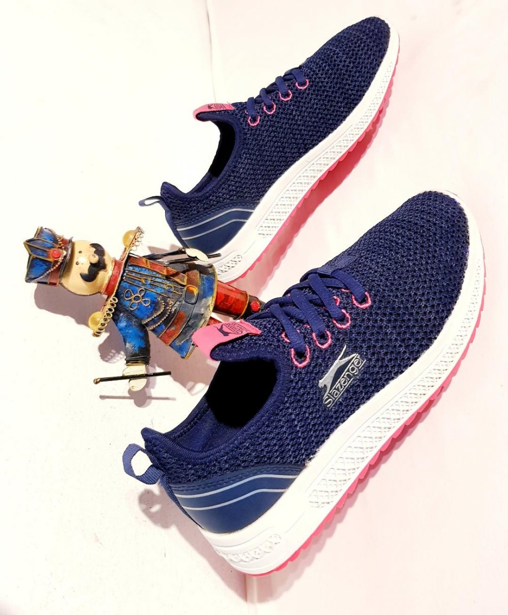 Damenschuhe Sneaker blau+rosa Gr.37 w. Neu TOP