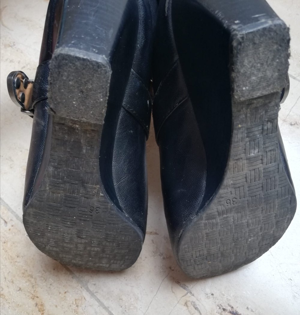 Catwalk Peep Toe Boots Stiefel Stiefelletten 36
