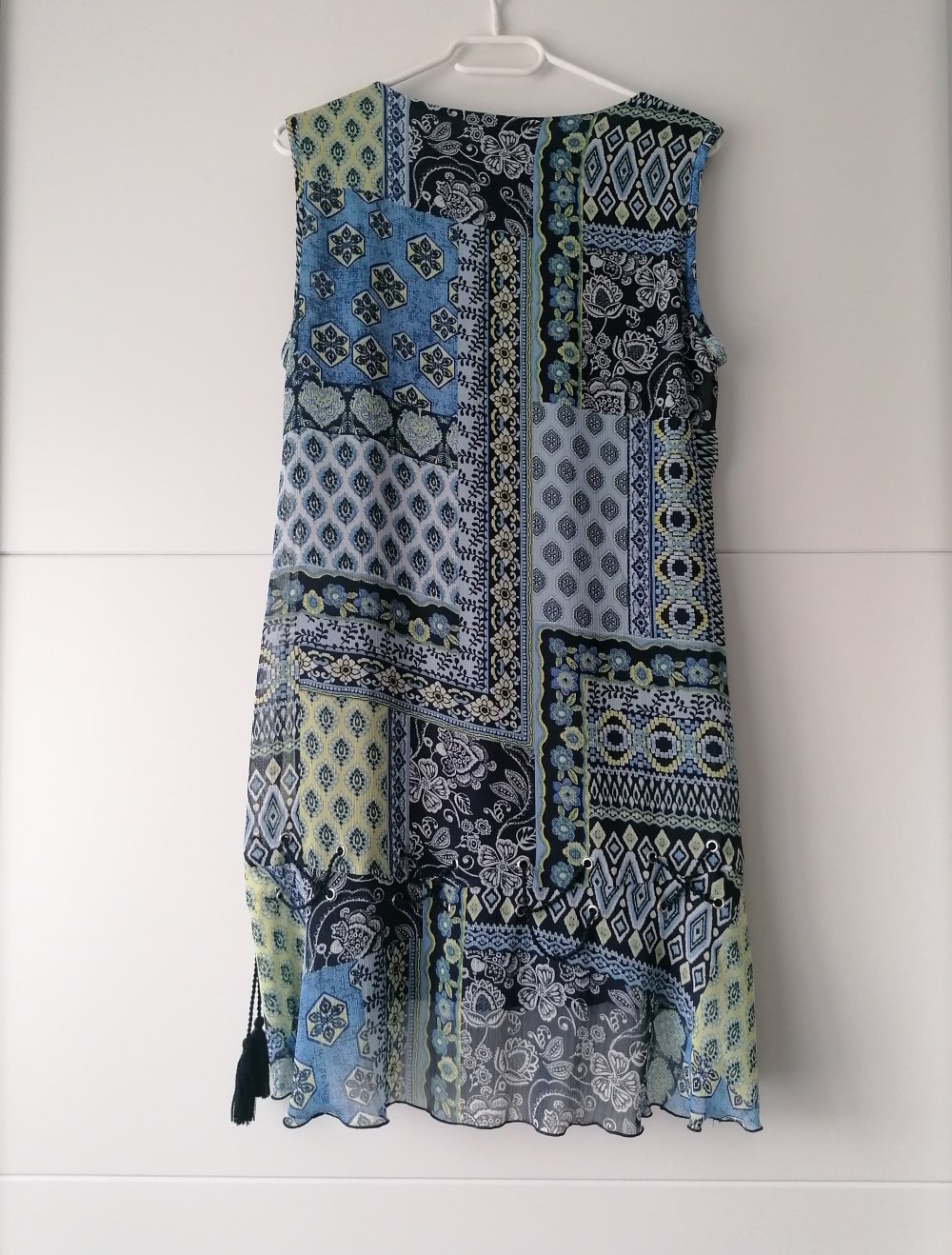 Blaues, lockeres Sommerkleid von CandA Premium