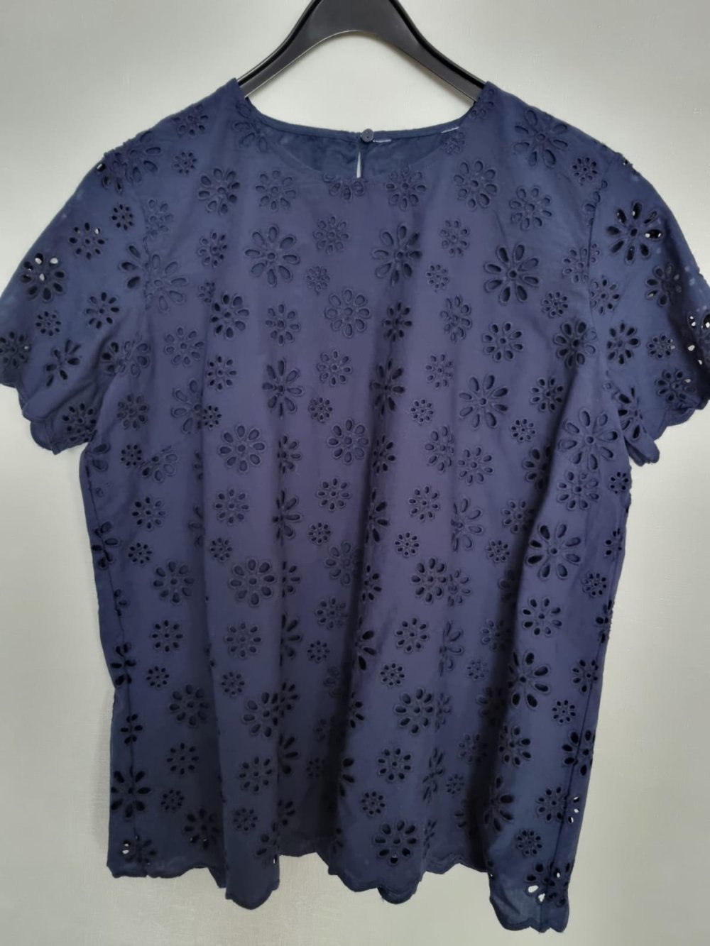 Sommerbluse,blau