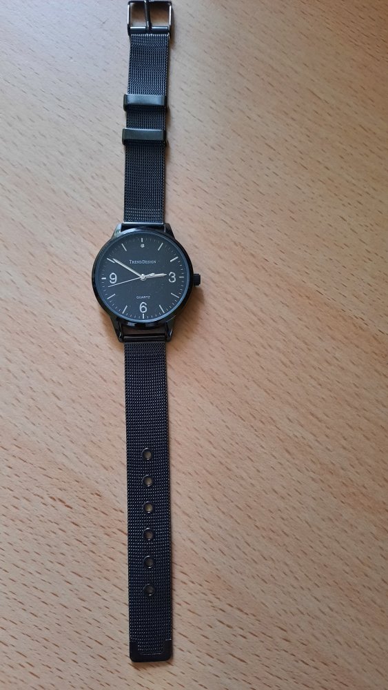 Uhr,  grau